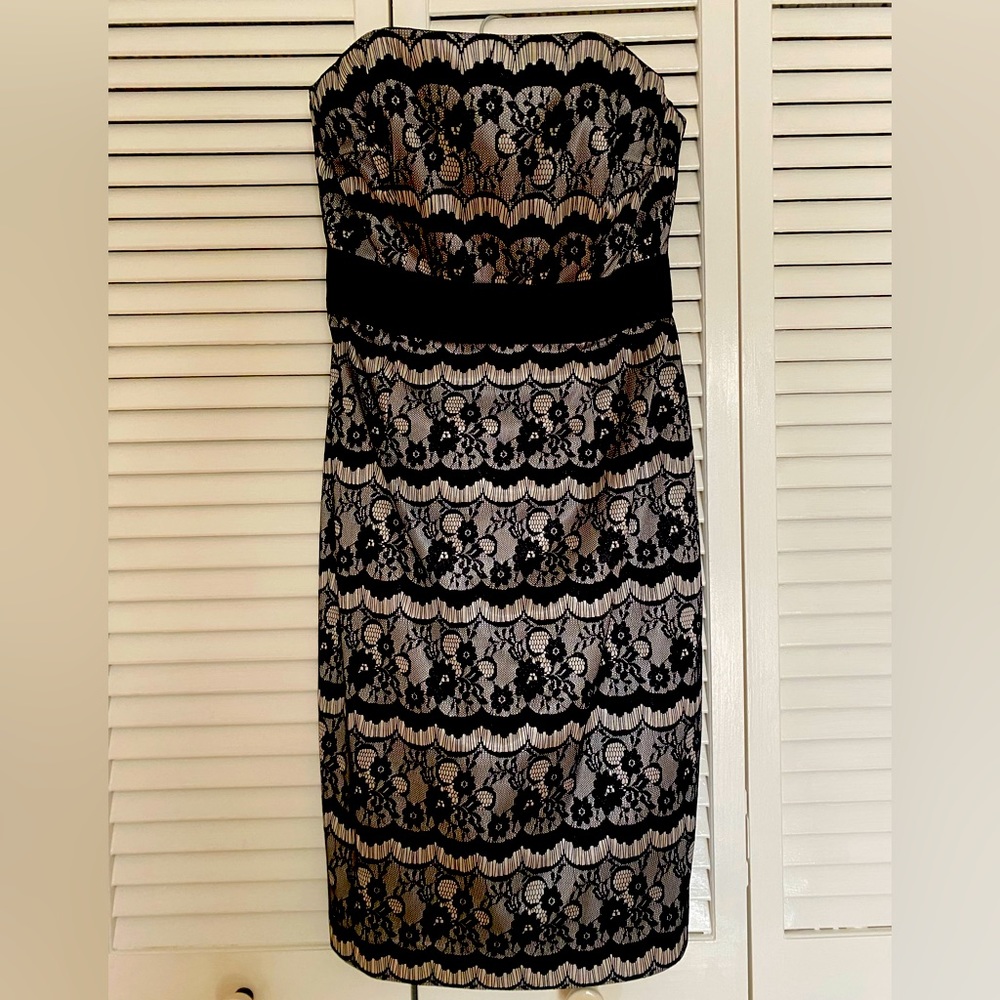 WHBM/White House Black Market Strapless Dress